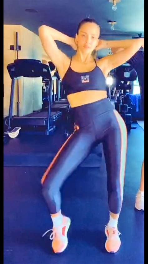 Jessica Alba Revealed The Secret Of Her Athletic Figure