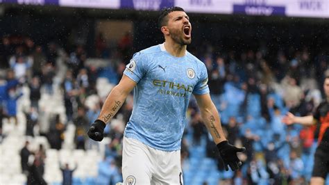 Sergio Aguero Scores Twice In Manchester City Farewell To Set Premier