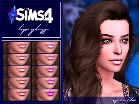 The Sims Resource Lip Gloss Ts4