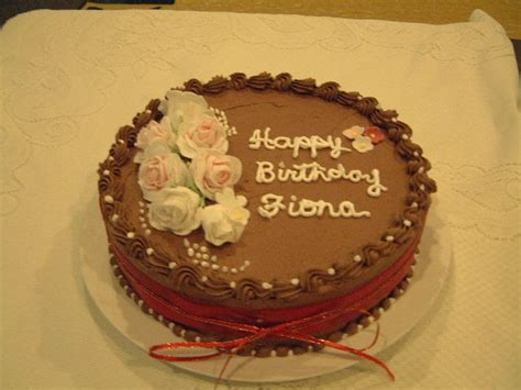 Fifis Cakes Fionas Birthday Cake