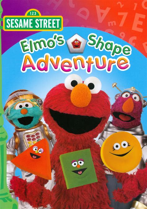 Sesame Street Elmos Shape Adventure Dvd 2011 International Shipping
