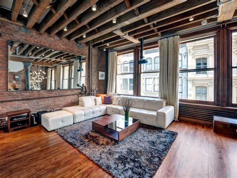 The Industrial Look In A Lovely Apartment In Soho New York Interior