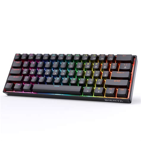 Buy Dierya Dk61e 60 Mechanical Gaming Keyboardgateron Optical Switch