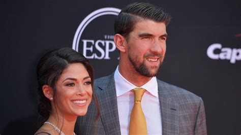 michael phelps gives his wife nicole an adorable shoutout during 2017 espys speech