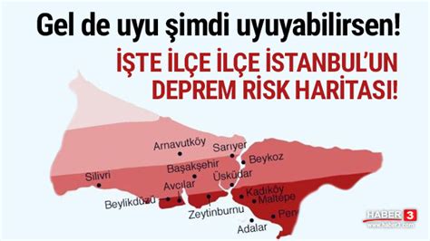 İstanbul'un zemin yapısı da haritada renklere göre belirlenmiş. İşte İstanbul'un ilçe ilçe deprem risk haritası | Güncel