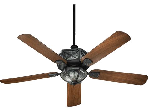 Quorum International Old World 52 Inch Outdoor Ceiling Fan With Light