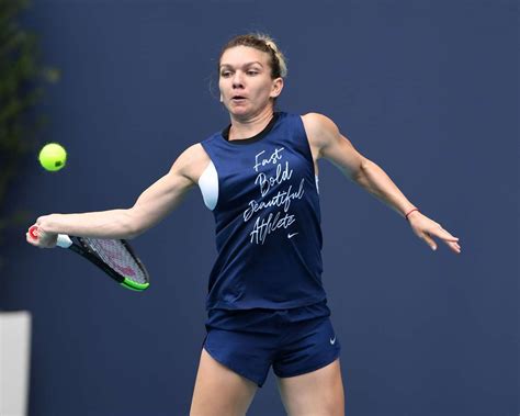 1 in singles twice between 2017 and 2019. Simona Halep: Miami Open Tennis Tournament Practice -08 | GotCeleb