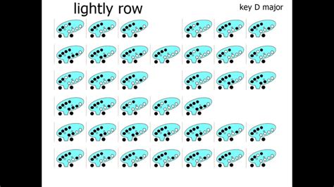 Lightly Row 12 Hole Ocarina Tabs Youtube