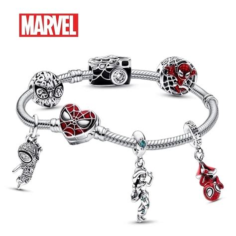 Pandora Marvel Spider Man Full Collection Bracelet Set Inches Lupon