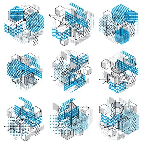 Premium Vector Vector Backgrounds With Abstract Isometric Lines And