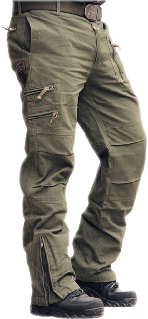 Sunsnow Mens 101 Airborne Cargo Pants Multi Pockets Outdoor Sport