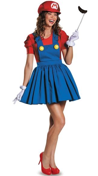 Sexy Mario Brother Costume Womens Mario Costume Short Womens Mario Costume Super Mario Costume