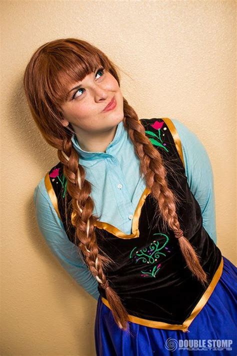 Princess Anna Cosplay From Disneys Frozen Check Out More Of Her