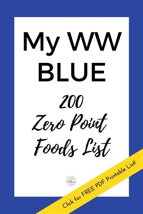 Here they are—your complete list of zeropoint foods for purple! Pin on Weight Watchers