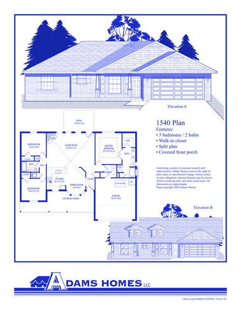 Https://wstravely.com/home Design/adams Homes Floor Plans 1540