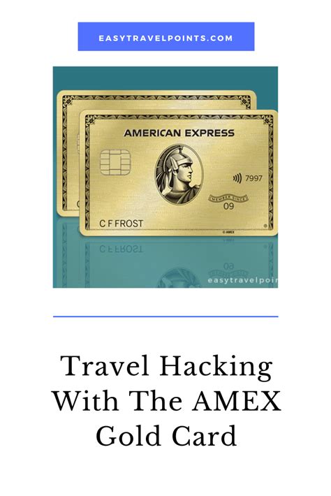 Overseas travel is still seriously disrupted, though things are finally starting to open back up. American Express Gold Credit Card Review - Easy Travel Points