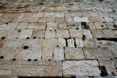 The Western Wall Halfway Anywhere