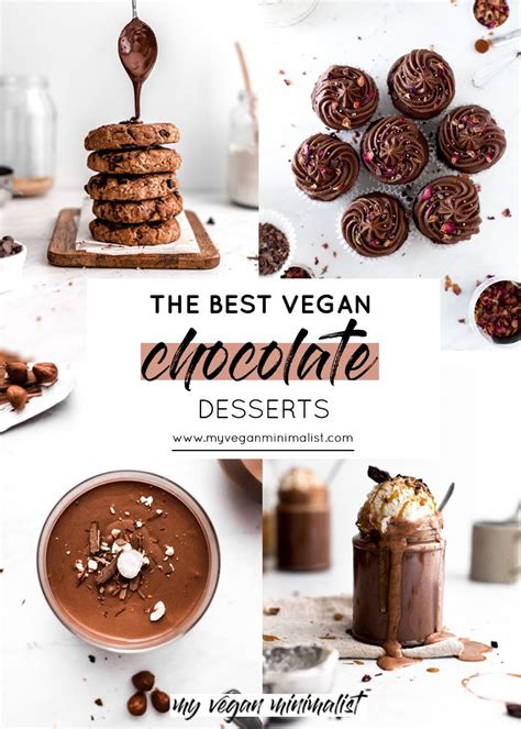 5 Best Vegan Chocolate Desserts Vegan Chocolate Recipes Vegan