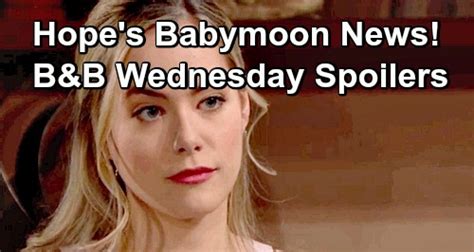 Celebrity dirty laundry has the latest photos, news, and gossip in pop culture, celebrities, tv, movies, entertainment and more! The Bold and the Beautiful Spoilers: Wednesday, December 26 - Hope's Big Babymoon News - Ridge ...