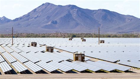 Behold The Worlds Largest Solar Panel Power Plant In Arizona Solar