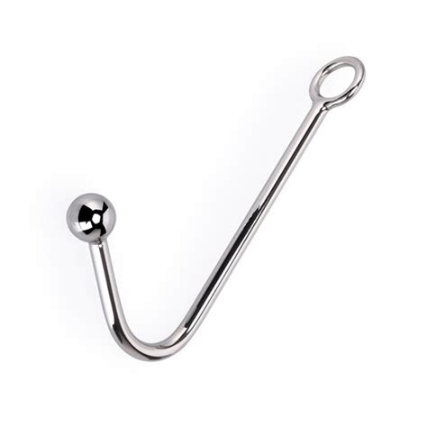 Stainless Steel Anal Hook Metal Butt Plug Anal Dilator Anal Plug Erotic