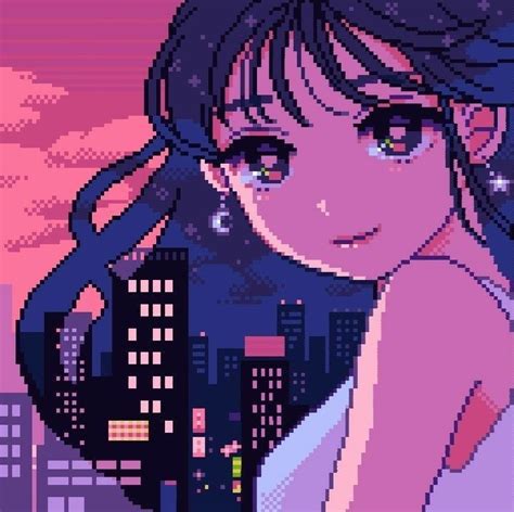 Cool Pixel Art Anime Pixel Art Aesthetic Art Aesthetic Anime