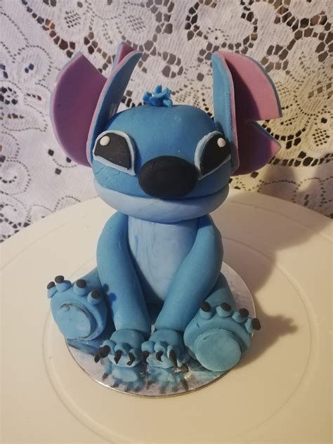 Birthday Cake Stitch Cake Topper Cakes And Balloons By Debbie