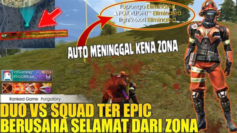 Moment Paling Epic Duo Vs Squad Ranked Match Main Kejar Kejaran