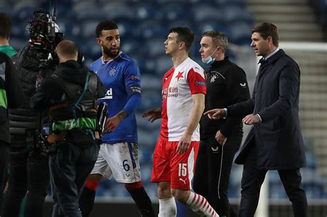 Europa league match slavia prague vs arsenal 15.04.2021. Rangers face wait over Ondrej Kudela UEFA racism investigation as Slavia man misses Arsenal trip ...