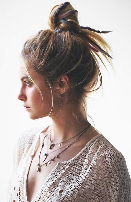 15 Messy Bun Hairstyles You Will Love 2024 The Trend Spotter