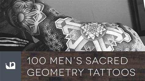 Ethnic style can be used for textile, yoga mats, phone cases, rugs. 100 Sacred Geometry Tattoos For Men - YouTube
