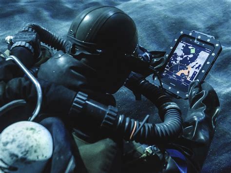 An Underwater Tablet Computer With A Fully Functional Touch Screen