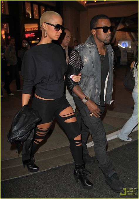 kanye west and amber rose avatar date photo 2403574 amber rose kanye west photos just
