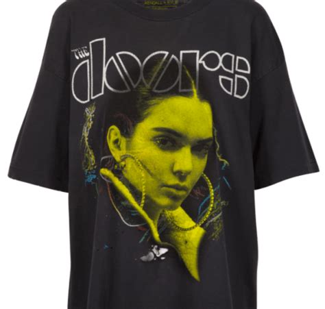 Kendall And Kylie Jenner Rip Off Classic Band T Shirts Nme