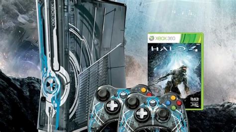 Xbox 360 Edición Especial Halo 4 Y Edición Limitada Con Detalles De