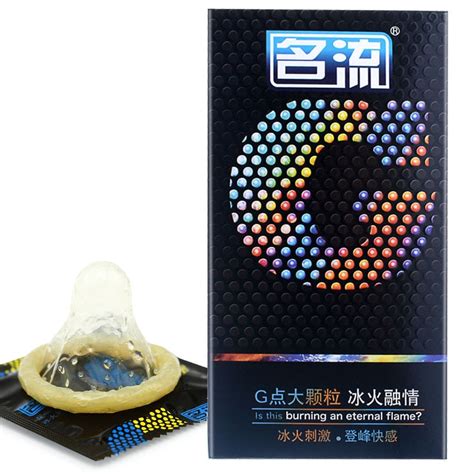 Personage 30pcslot G Spot Stimulation Condom Ice And Fire Big Particle