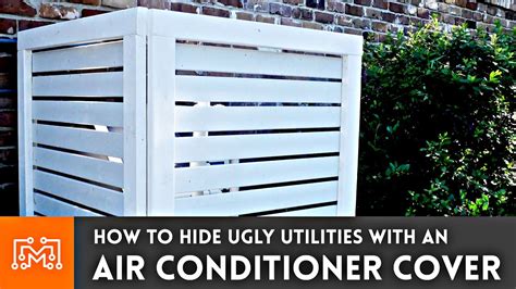 These covers can be made to fit many compressor makes such as copeland, rheem, carrier, goodman, danfoss, bryant, york, tecumseh, and alliance. How to make an air conditioner cover fence - YouTube