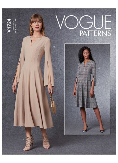 V1724 Misses Dress Vogue Patterns Vogue Muster Sommerkleid