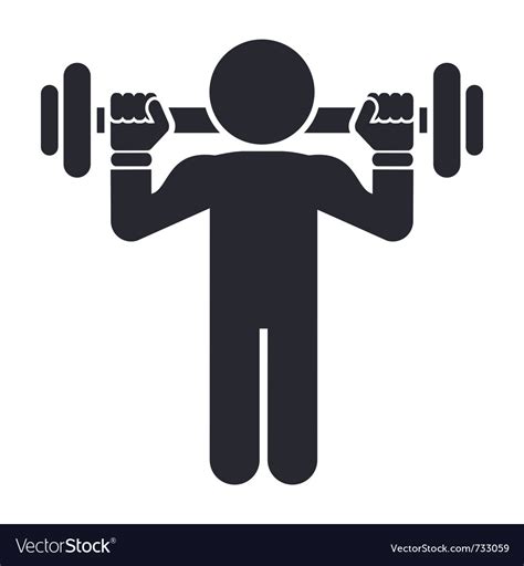 Gym Icon Royalty Free Vector Image Vectorstock