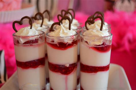 Shot glass desserts are the perfect little sweet treat after dinner and these recipes are sure to be the highlight of any party you throw. Sunny by Design: White Chocolate Raspberry dessert shots