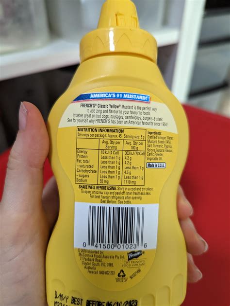 Calories In Mustard Rcico