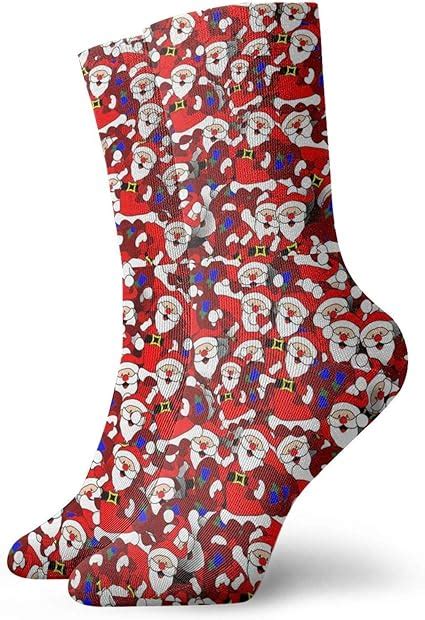 Nicholas Santa Christmas Funny Socks For Men Women Casual No Show Ankle