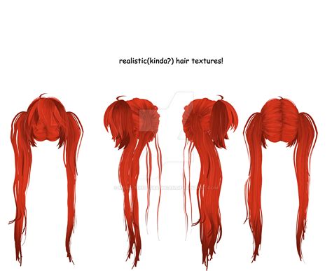 Realistic Hair Textures By Mega Tired Trashcan On Deviantart