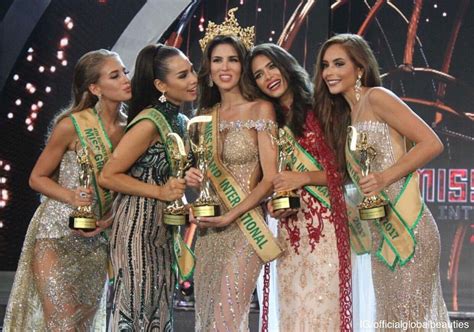 Valentina figuera of venezuela will crown her successor at the end of the event. Miss Grand International 2017 is Maria Jose Lora from Peru ...