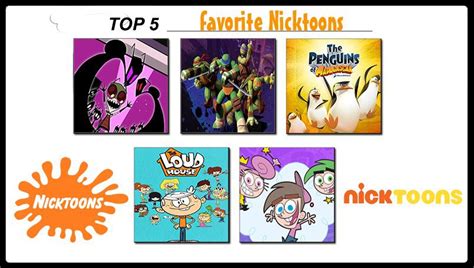 My Top 5 Favorite Nicktoons Cartoon Amino