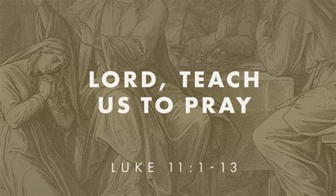 Lord Teach Us To Pray Immanuel Presbyterian Church