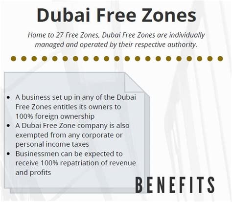 Dubai Free Zones Everything You Need To Know Tetra Consultants