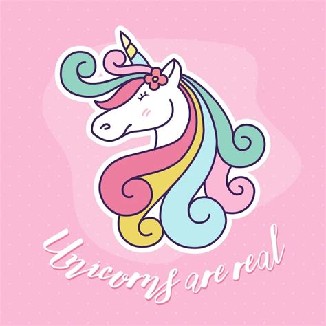 Premium Vector Cute Unicorn Cartoon Character Illustration Design