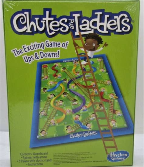 Hasbro Chutes And Ladders Board Game Brand New Ebay