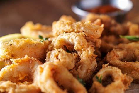 Quick Crispy Fried Calamari Rings From Frozen 35 Minutes Recipe